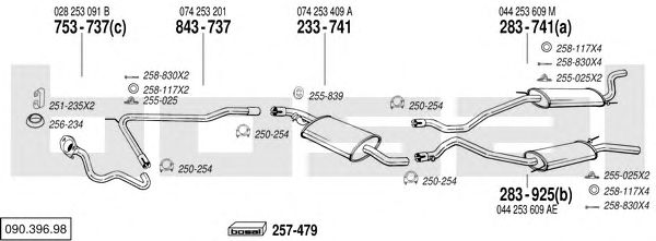 Exhaust System 090.396.98