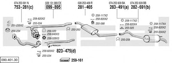 Exhaust System 090.401.30