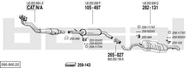 Exhaust System 090.900.22