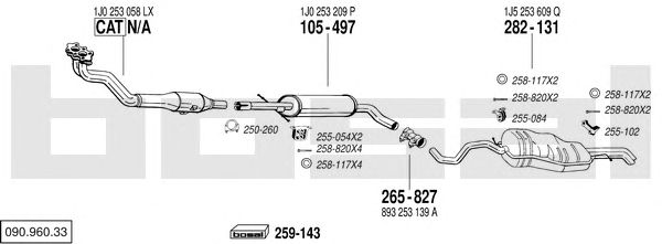 Exhaust System 090.960.33