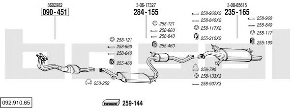 Exhaust System 092.910.65