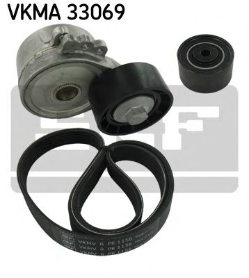 Поликлиновой ременный комплект VKMA 33069