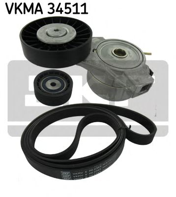 Поликлиновой ременный комплект VKMA 34511