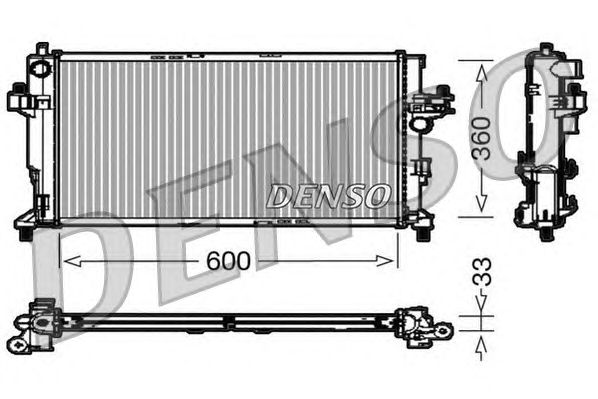 Radiatore, Raffreddamento motore DRM20039