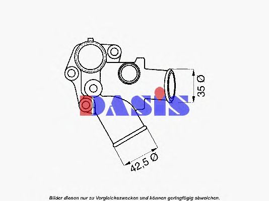 Thermostat, coolant 751844N