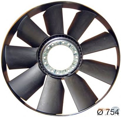 Fan Wheel, engine cooling 8MV 376 757-721