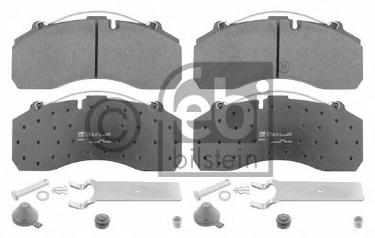 Brake Pad Set, disc brake 16666