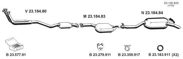 Exhaust System 232084