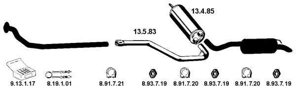 Exhaust System 222055