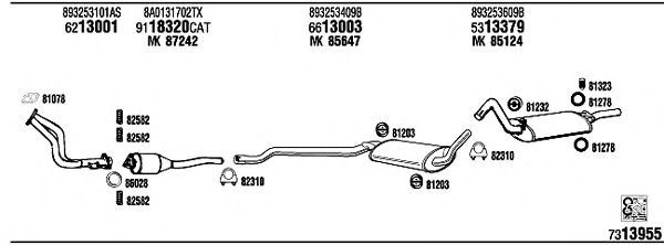 Exhaust System AD80096