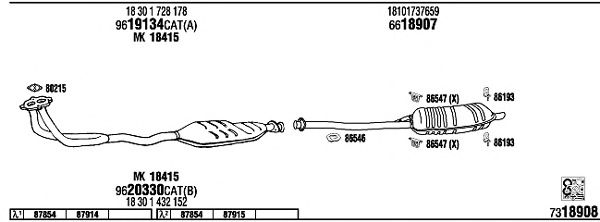 Exhaust System BW31851