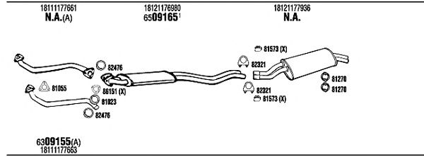 Exhaust System BW40239