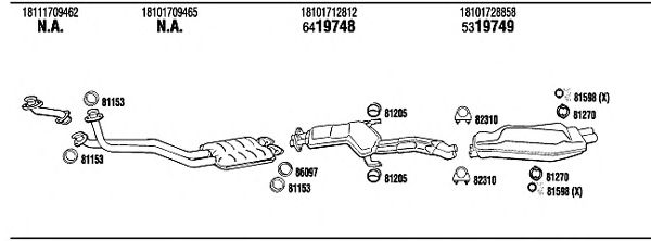 Exhaust System BW53003