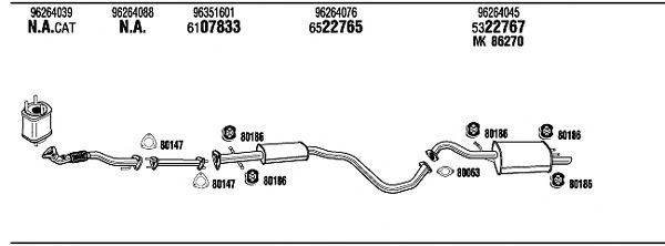 Exhaust System DW50004