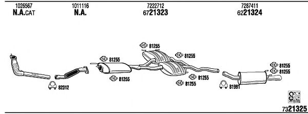 Exhaust System FO60434