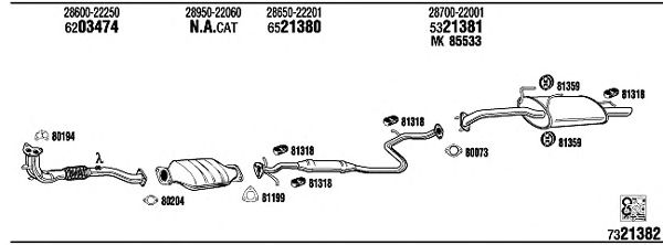 Exhaust System HY20023