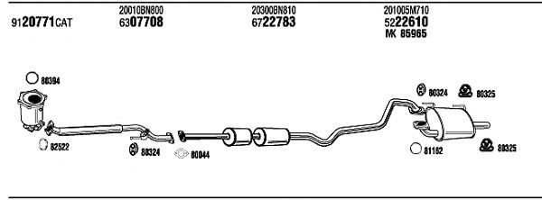 Exhaust System NI55033