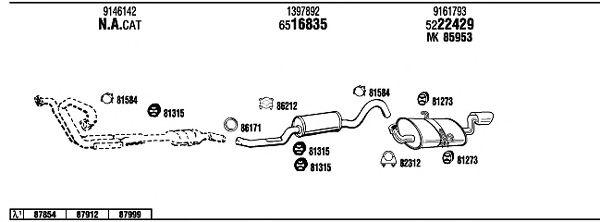Exhaust System VO94038