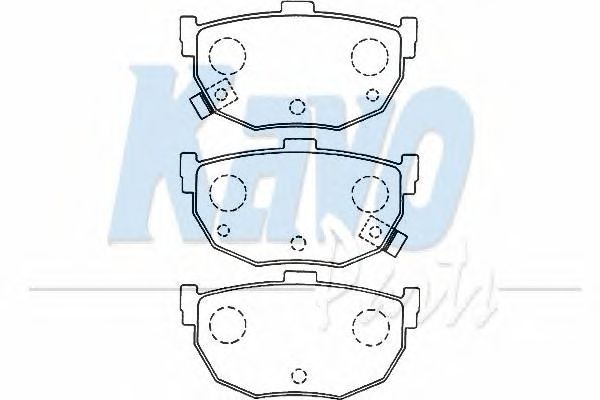 Brake Pad Set, disc brake BP-3017