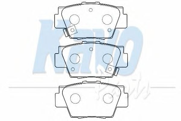 Brake Pad Set, disc brake BP-2040