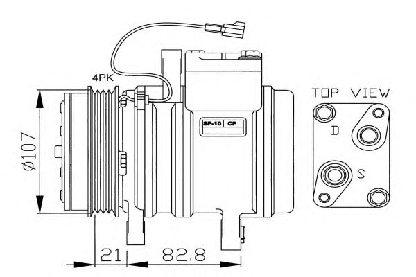 Compressore, Climatizzatore 32143