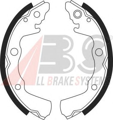 Brake Shoe Set 8840