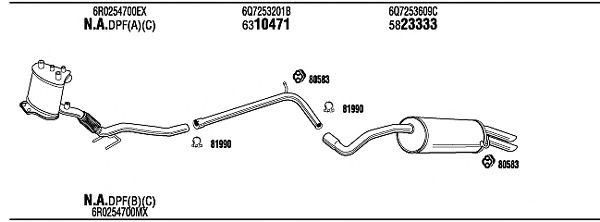 Exhaust System SKH33320