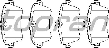 Комплект тормозных колодок, дисковый тормоз 401 430