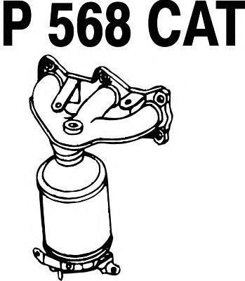 Catalytic Converter P568CAT