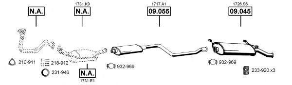 Exhaust System CI092405