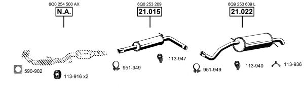Exhaust System SE190685