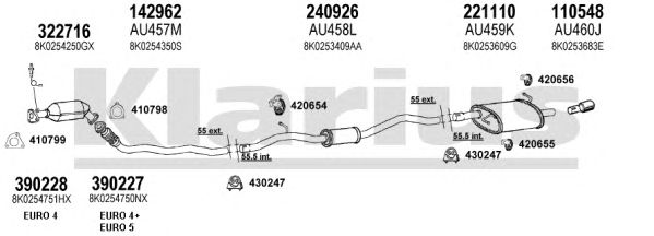 Exhaust System 940761E