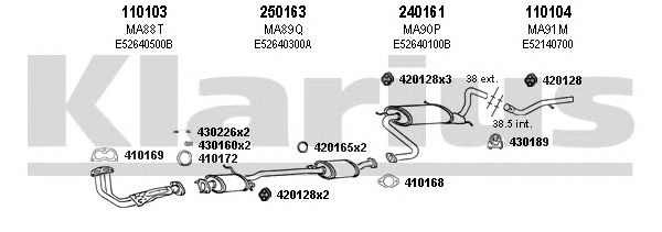 Exhaust System 570041E