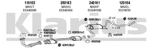 Exhaust System 570042E