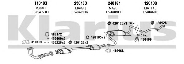Exhaust System 570189E