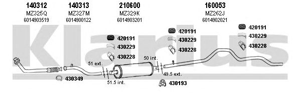 Exhaust System 600266E