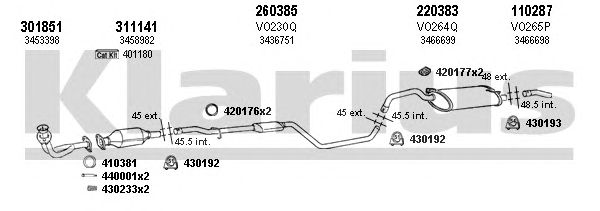 Exhaust System 960193E