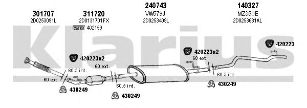 Exhaust System 930882E