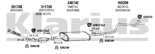Exhaust System 930883E