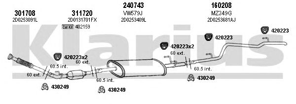 Exhaust System 930884E