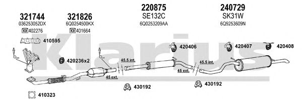 Exhaust System 790339E