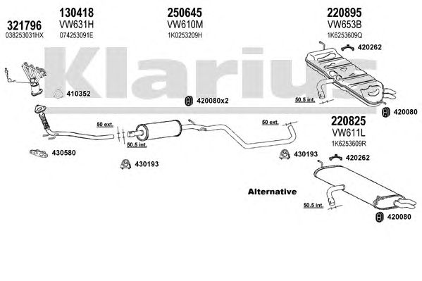 Exhaust System 931132E