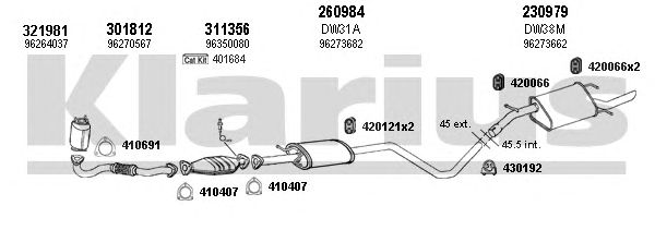 Exhaust System 310040E