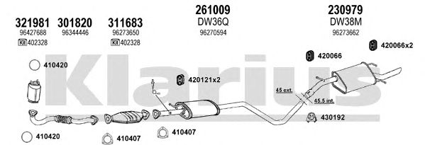 Exhaust System 310041E