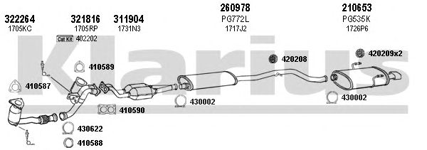 Exhaust System 631039E