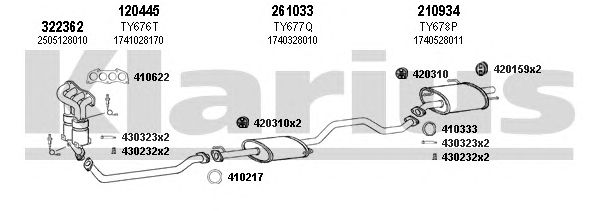 Exhaust System 900476E