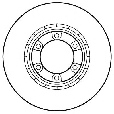 Disco de travão D2255