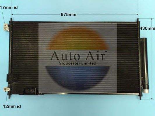 Condensador, ar condicionado 16-9932