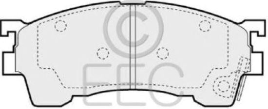 Комплект тормозных колодок, дисковый тормоз BRP0765