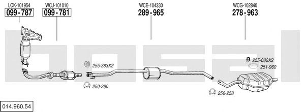 Exhaust System 014.960.54